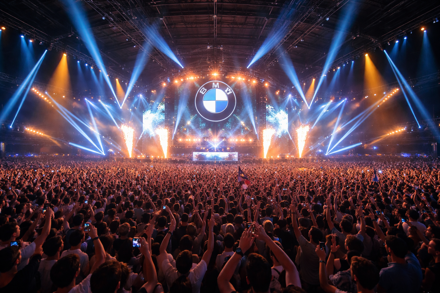 Katılımcı deneyimi için festival salonu